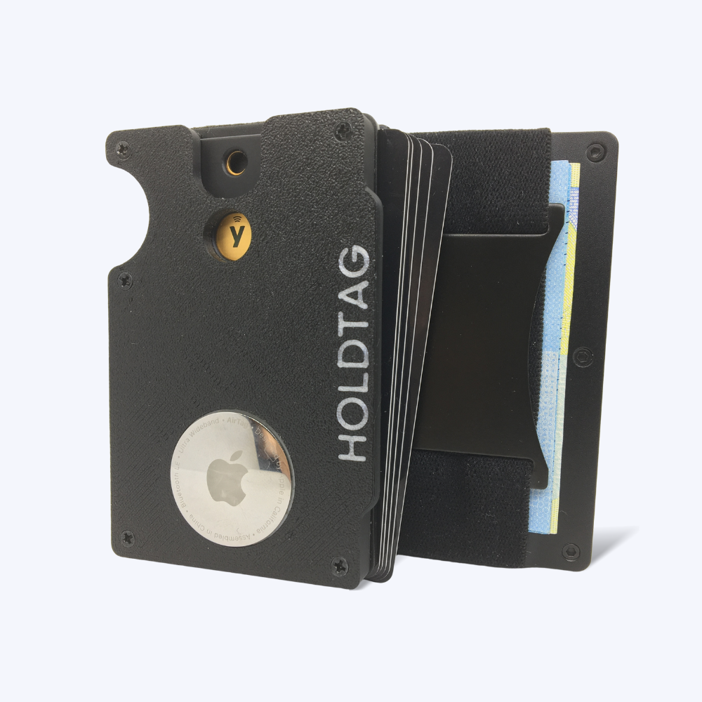 CARTERA AIRTAG + YUBIKEY SLIM CON BLOQUEO RFID