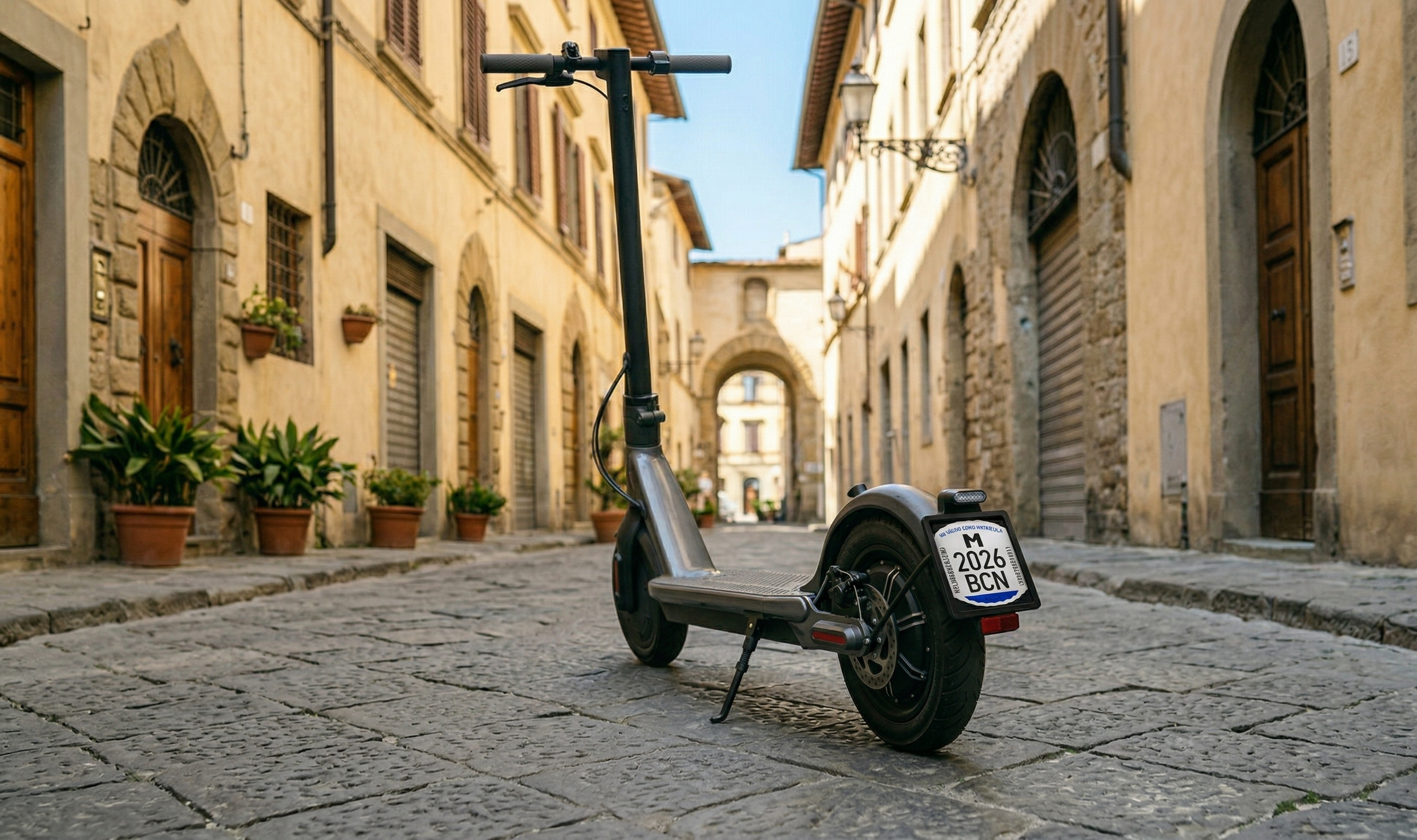Italia 2026: targa e assicurazione obbligatorie per monopattini elettrici