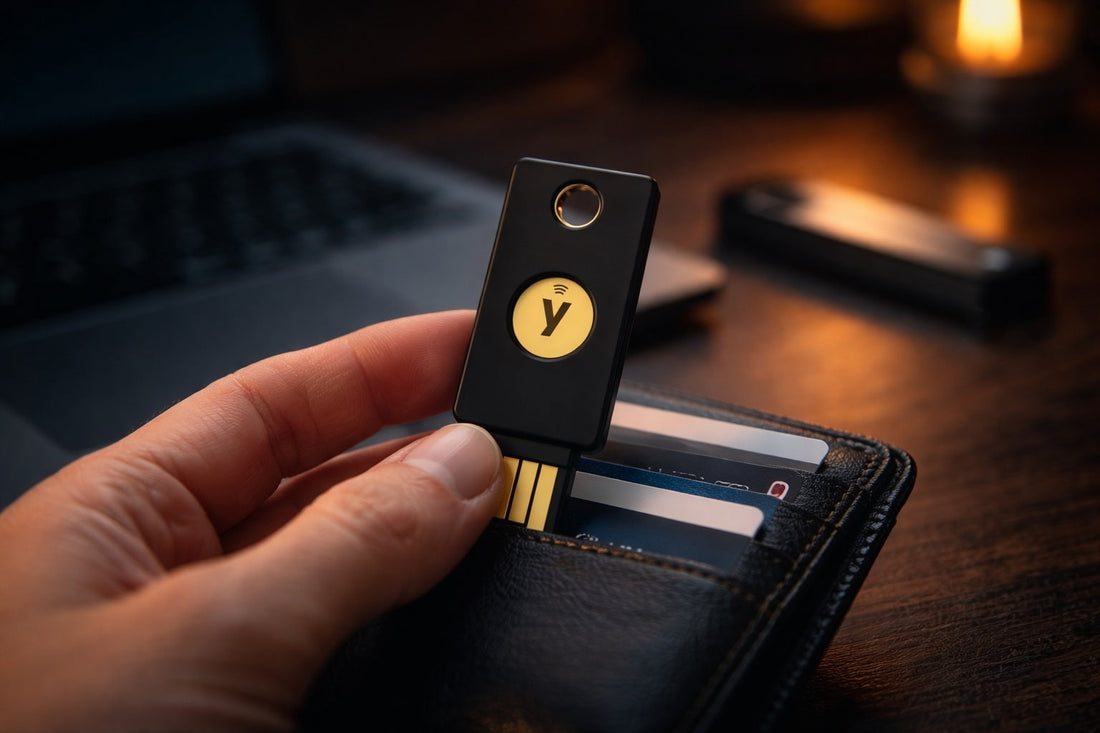 YubiKey para criptomonedas: protege tu Binance, Coinbase y wallet en 2026