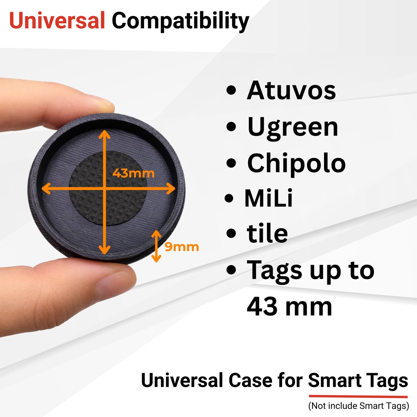 Funda Magnética para Localizador Ugreen, Atuvos & Tile