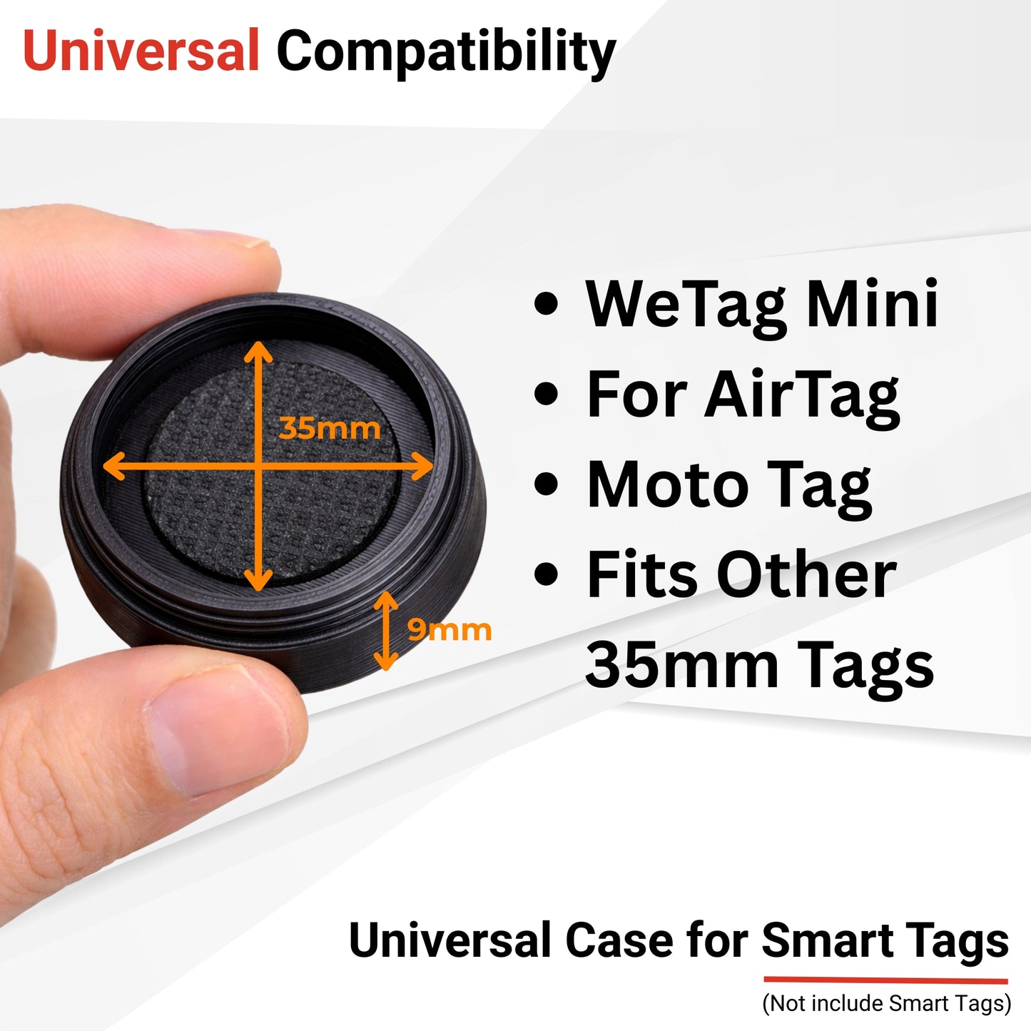 Funda Magnética para Localizador WeTag, Airtag & MotoTag