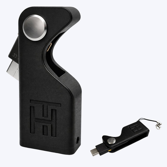 Llavero para YubiKey 5C con Lanyard y Adaptador USB