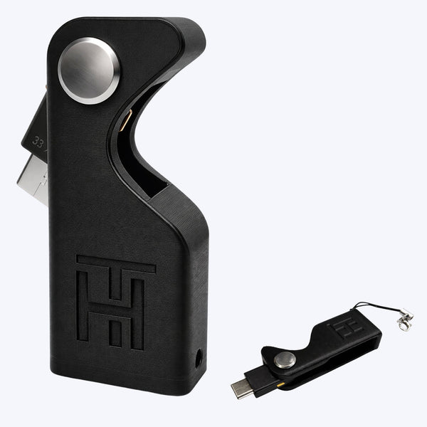 Llavero para YubiKey 5C con Lanyard y Adaptador USB