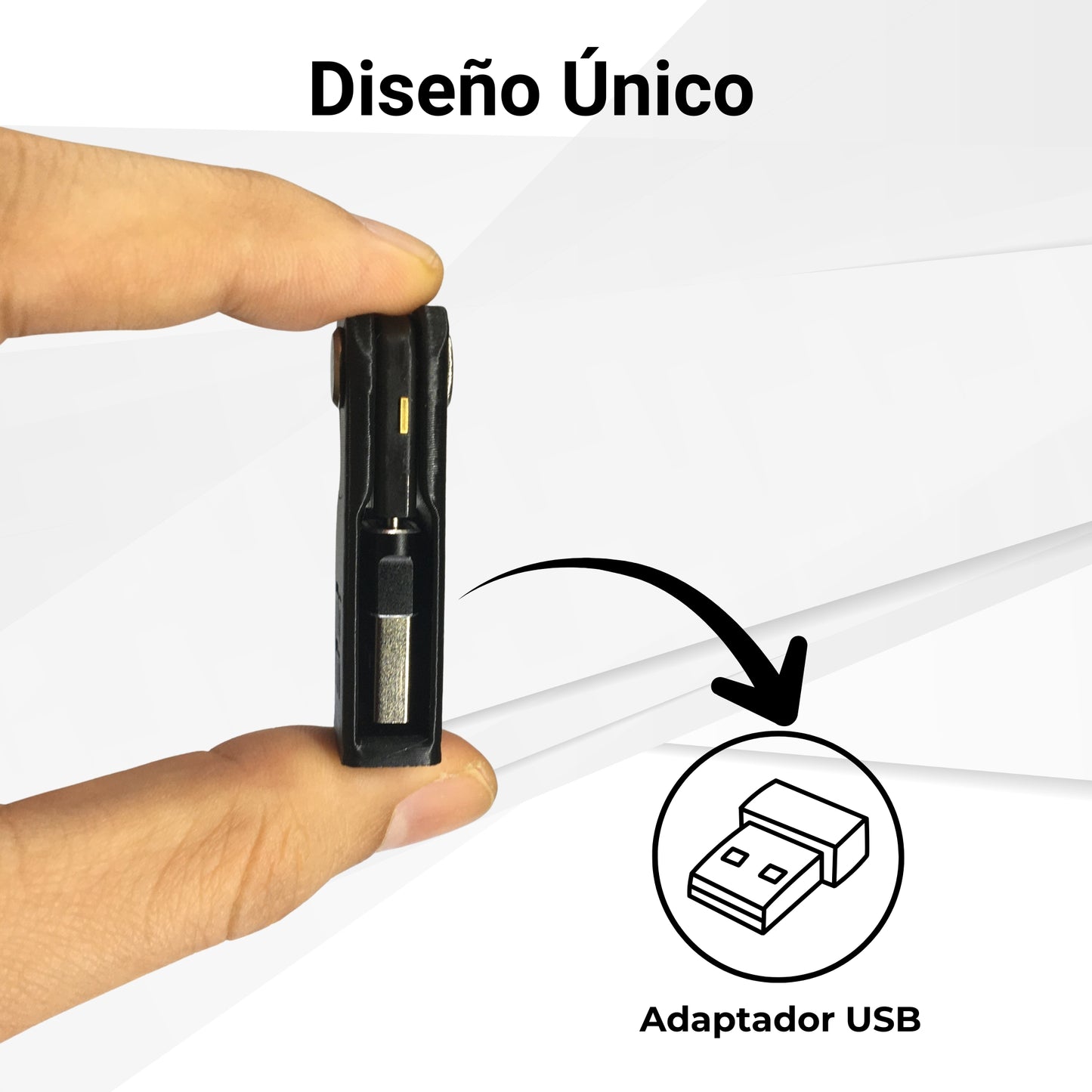Llavero para YubiKey 5C con Lanyard y Adaptador USB