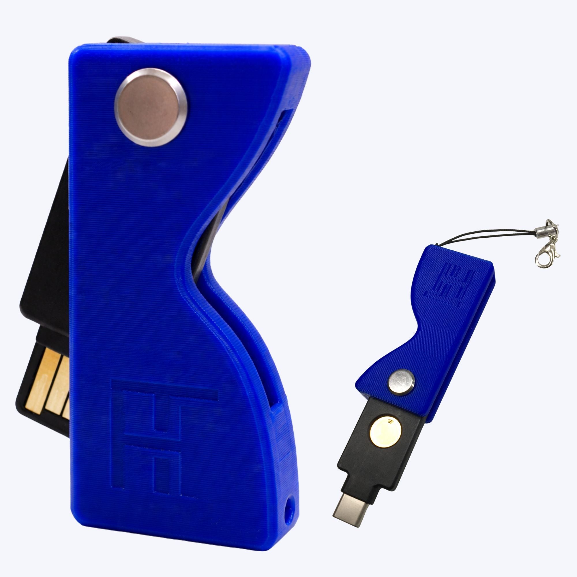 Keychain for YubiKey 5 NFC & 5C NFC with Lanyard