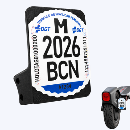 Kennzeichenhalter für E-Scooter Segway Ninebot F3/F3 Pro